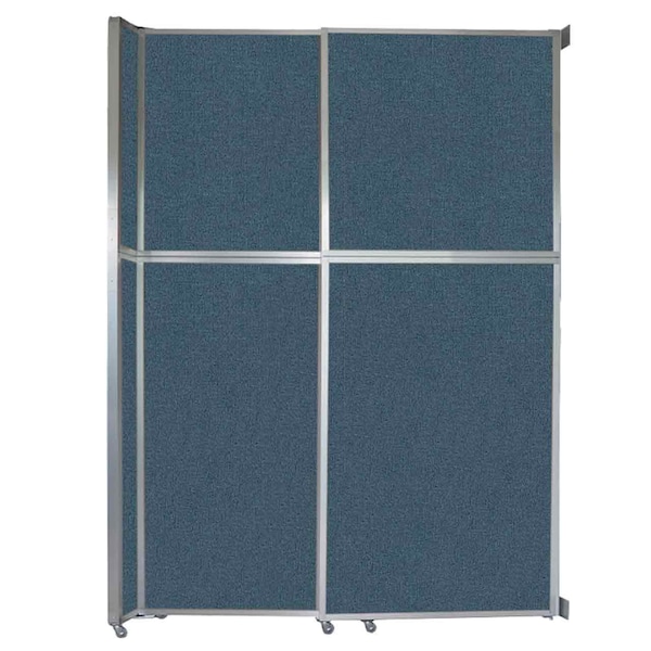 Operable Wall Sliding Room Divider 6'10" x 10'3/4" Caribbean Fabric